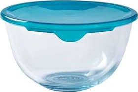 Pyrex Classic Salat- und Rührschüssel mit Deckel 1l blau