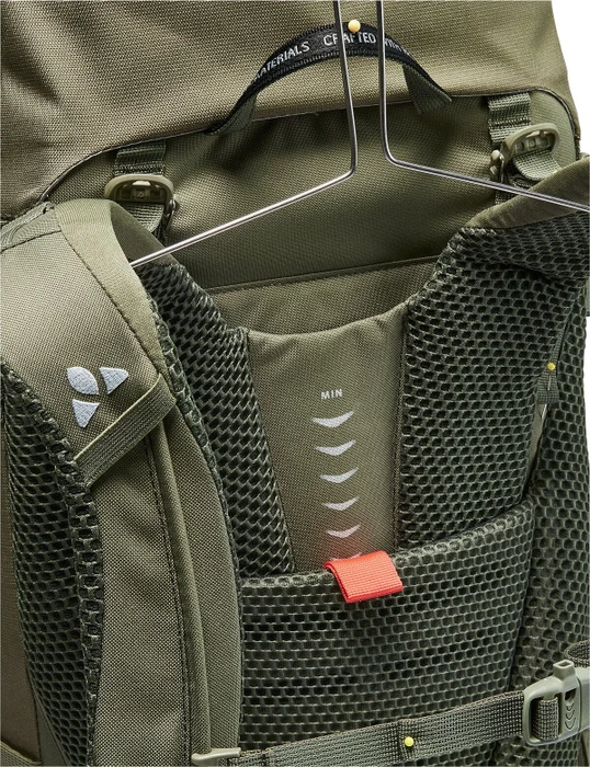 Vaude Asymmetric 42+8 Modell 2022 bright green