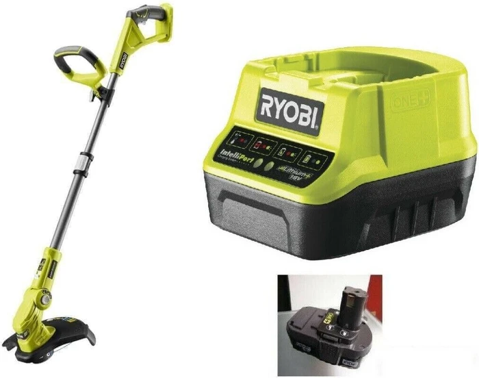 Ryobi RLT183113 Akku-Rasentrimmer inkl. Akku 1.3Ah