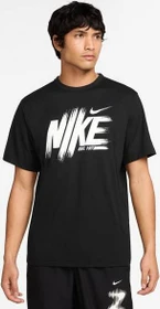 Nike Hyverse Dri-FIT UV Funktionsshirt kurzarm schwarz/weiß (Herren)