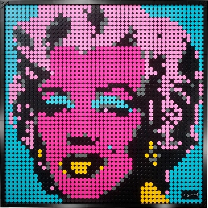 LEGO Art - Andy Warhol's Marilyn Monroe
