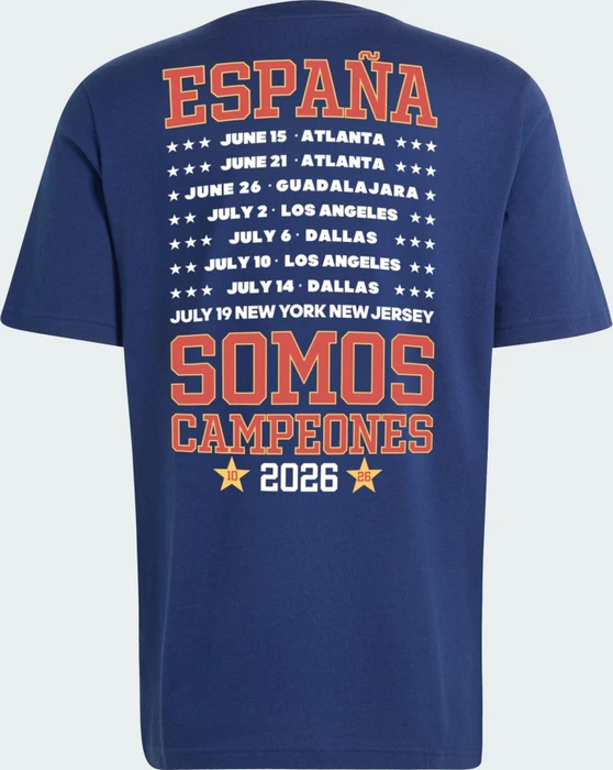 adidas FIFA WM 2026 Spanien Winner Auswärts Shirt kurzarm dark blue (Herren)