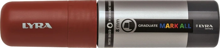 Lyra Graduate Mark All Permanentmarker 8mm braun