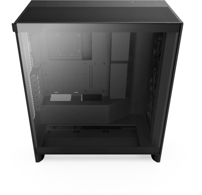 NZXT H7 Flow [2024] Matte Black, Glasfenster