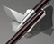 Lamy studio dark brown, rechte Hand, fein Vorschaubild