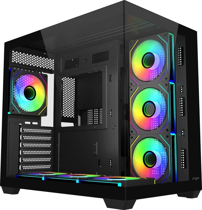 FSP M341 Black, Glasfenster
