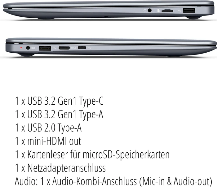 Medion Akoya E14223, Celeron N4120, 4GB RAM, 128GB Flash, DE