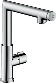 Hansgrohe Axor Uno Waschbeckenarmatur Select 220 mit Zugstangen-Ablaufgarnitur brushed bronze