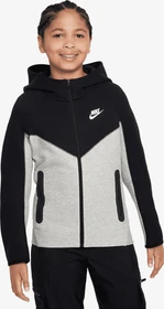 Nike Sportswear Tech Fleece Hoodie dark grey heather/black/white (Junior)