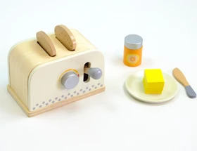 New Classic Toys Toaster mit Zubehör weiß