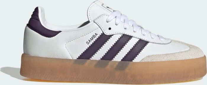 adidas Sambae cloud white/off white/aurora plum (Damen)