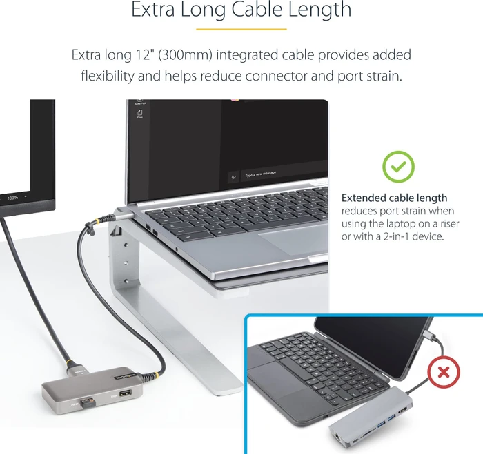 StarTech USB-C 5-in-1 Multiport-Adapter, USB-C 3.0 [Stecker]