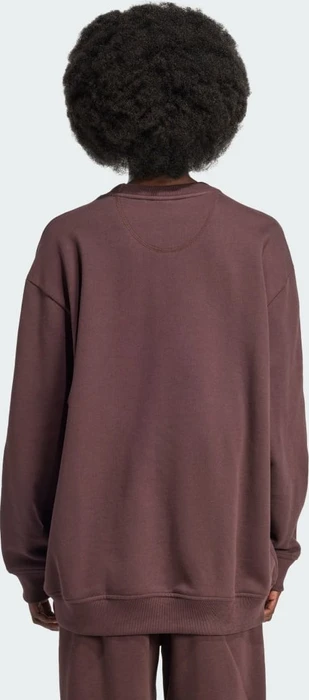 adidas Essentials Oversized French Terry Sweatshirt shadow brown (Damen)