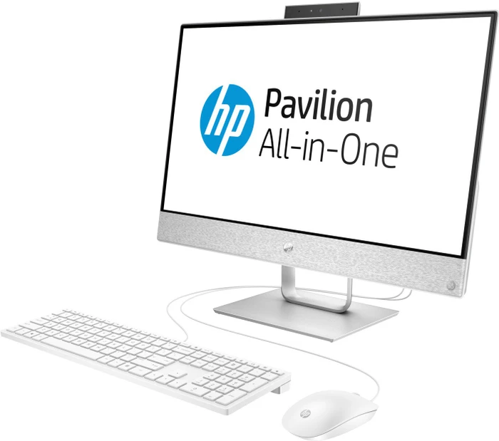 HP Pavilion All-in-One 24-xa0035ng, Snowflake White, Core i5-9400T, 16GB RAM, 512GB SSD, 1TB HDD, GeForce MX230