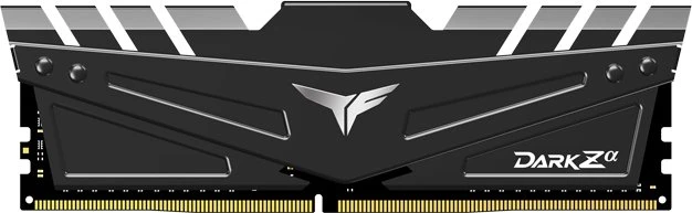 TeamGroup T-Force Dark Zα schwarz UDIMM 16GB Kit, DDR4-4000, CL18-22-22-42, 1RX8
