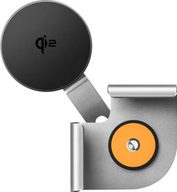 4smarts Qi2 Screen Mount silber