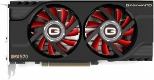 Gainward GeForce GTX 570 Dual Fan, 1.25GB GDDR5, 2x DVI, HDMI, DP