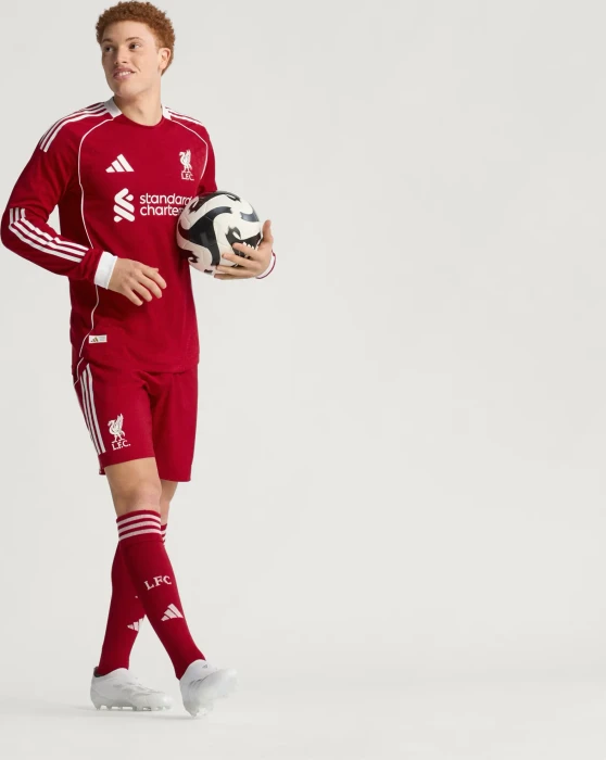 adidas Liverpool FC Authentic 2025/2026 Heimtrikot langarm (Herren)