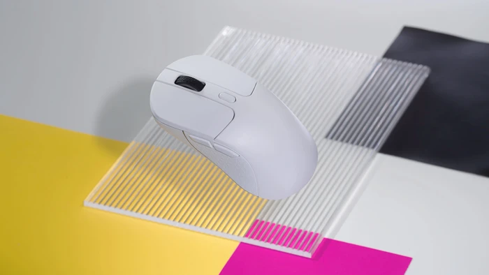 Keychron M3 Wireless Mouse weiß, USB/Bluetooth
