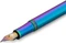 Kaweco Collection Liliput Kolibri blau/violett, rechte Hand, breit Vorschaubild