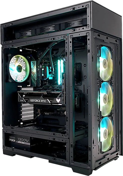 In Win Modfree Deluxe Edition, Glasfenster