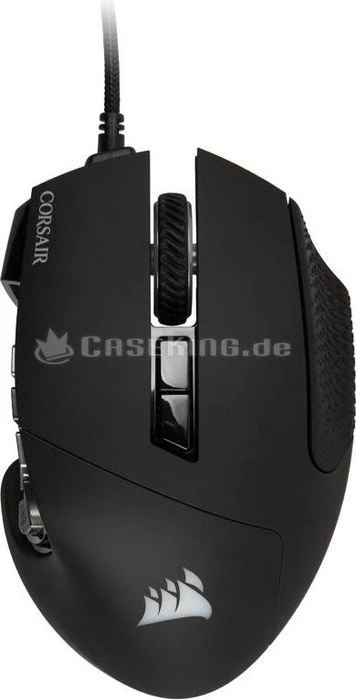 Corsair Scimitar Pro RGB Optical MOBA/MMO Gaming Mouse schwarz, USB
