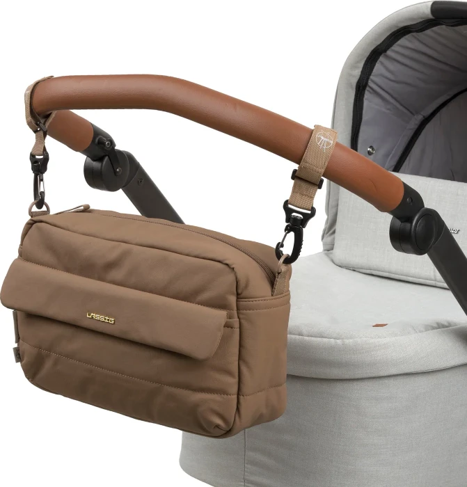 Lässig Kinderwagentasche braun