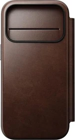 Nomad Modern Leather Folio (Horween) für Apple iPhone 17 Pro braun