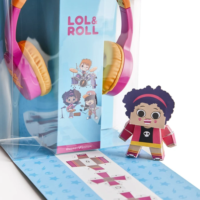 Energy Sistem Lol&Roll Pop Kids Headphones Pink
