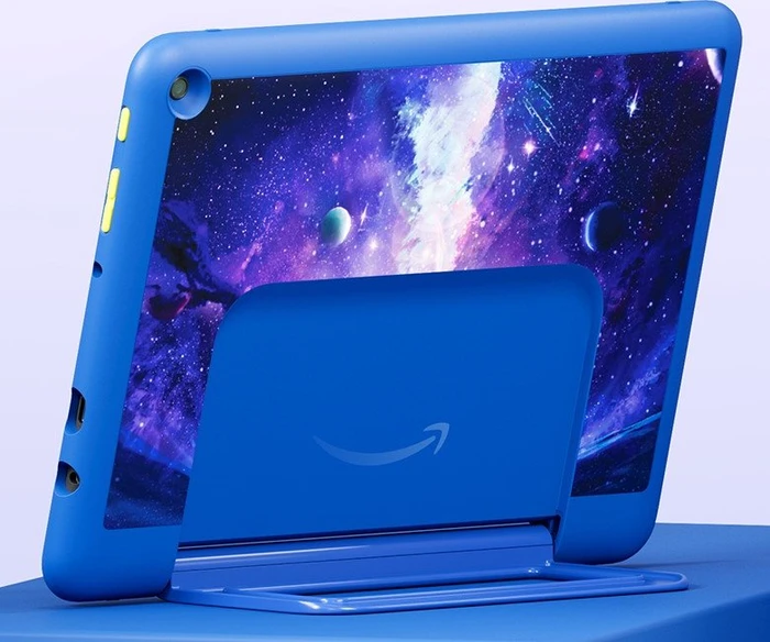 Amazon Fire HD 10 KFTUWI 2023, ohne Werbung, Sternennebel, 32GB, Kids Pro Edition, inkl. BuddyPhones PopTime Headset und Displayschutzfolie