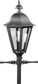 Konstsmide Pallas E27 40cm Leuchtenkopf 1-flammig schwarz