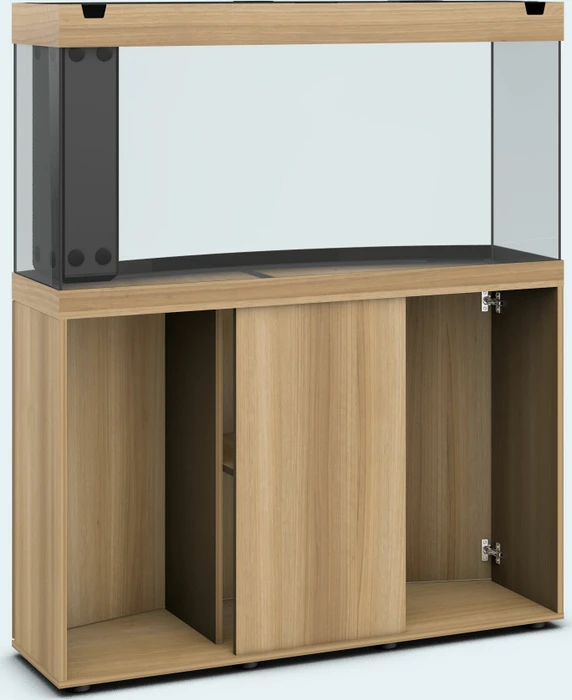 Juwel Vision 260 LED Aquarium-Set mit Unterschrank, helles Holz/helles Holz, 260l