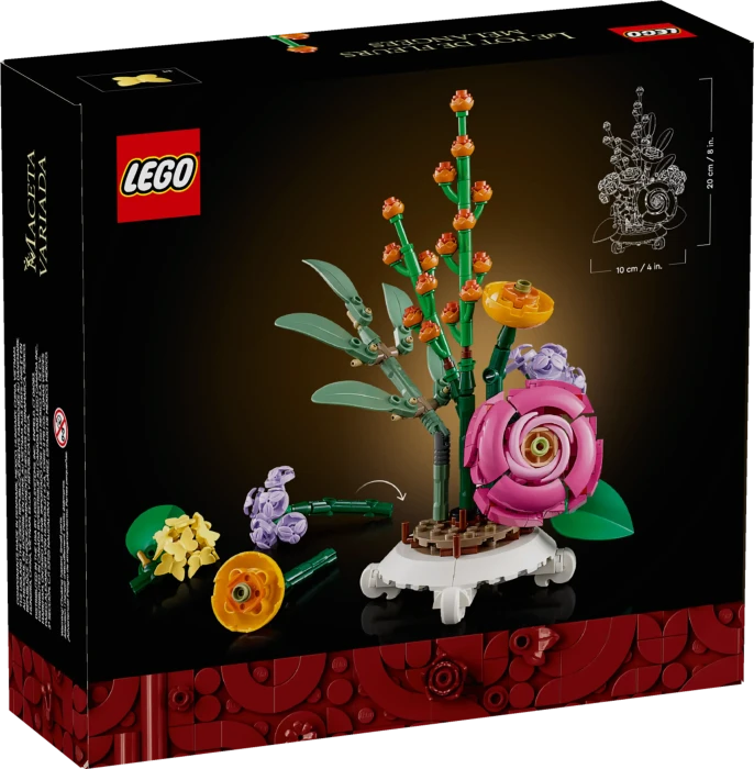 LEGO Botanicals - Bunter Blumentopf
