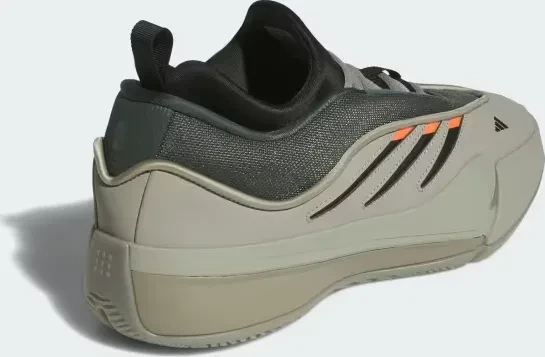 adidas Dame 9 silver pebble/legend ivy/impact orange