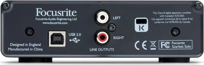 Focusrite Scarlett Solo 2nd Gen