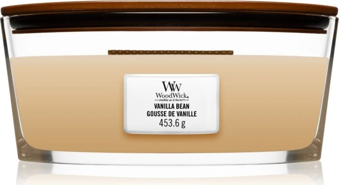 WoodWick Vanilla Bean Duftkerze, 453.6g