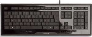Cherry INFINITY Corded MultiMedia Keyboard schwarz, USB, DE