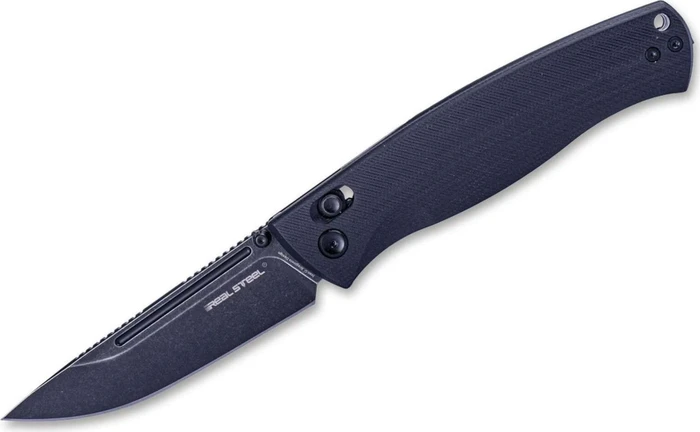 Real Steel Pathfinder Bushcraft Taschenmesser braun