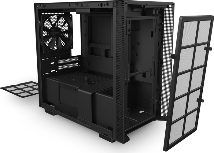 NZXT H210i, schwarz, Glasfenster, Mini-ITX