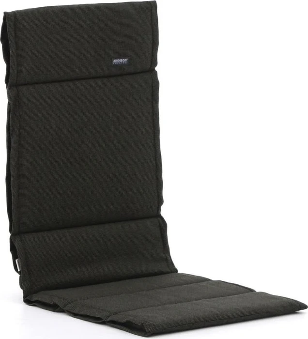 Madison Rib Sitzauflage für Klappsessel 1230x500mm schwarz