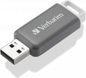 Verbatim DataBar 128GB grau, USB-A, USB 2.0