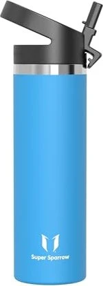 Super Sparrow To Go Isolierflasche 750ml sky blue