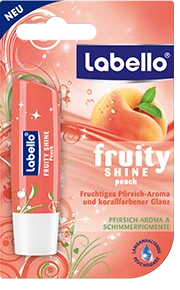 Labello Lippenpflegestift Fruity Shine Peach, 1 Stück