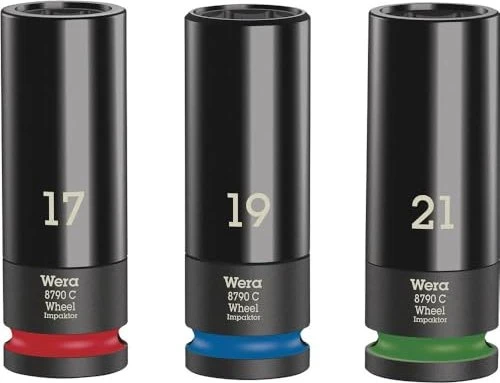 Wera 8790 C Wheel Impaktor C Set 1 Steckschlüsselsatz, 3-tlg.