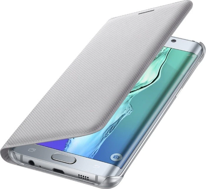 Samsung Flip Wallet für Galaxy S6 Edge+ silber