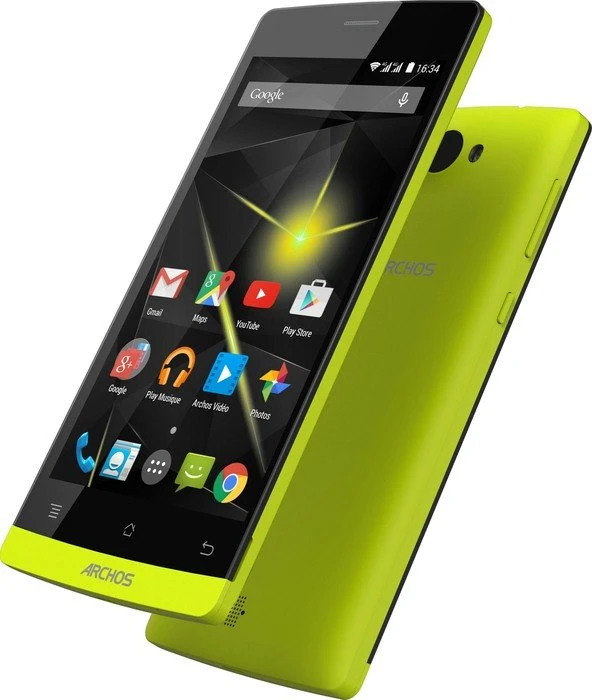 Archos 50 Diamond schwarz/gelb