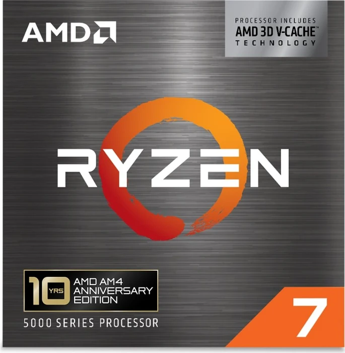 AMD Ryzen 7 5800X3D 10 Years AMD AM4 Anniversary Edition, 8C/16T, 3.40-4.50GHz, boxed ohne Kühler
