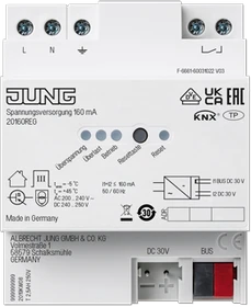 Jung KNX Spannungsversorgung 30V, 160mA, 4TE REG