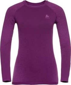 Odlo Performance Warm Eco Funktionsshirt langarm charisma/purple cactus flower (Damen)