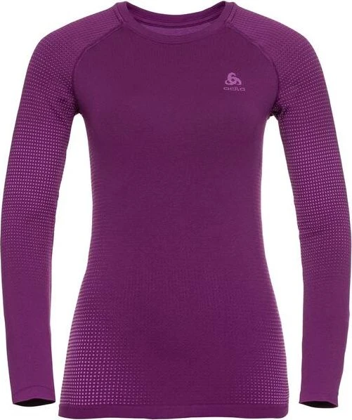Odlo Performance Warm Eco Funktionsshirt langarm charisma/purple cactus flower (Damen)